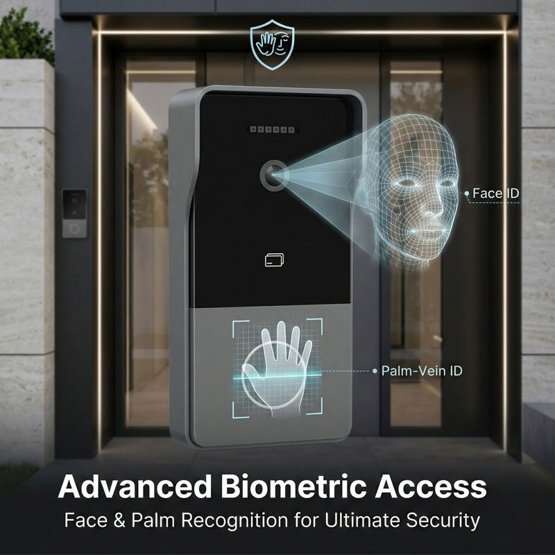 Smart Doorbell Wired - Tuya Smart Video-Türklingel Außeneinheit mit Gesichts-