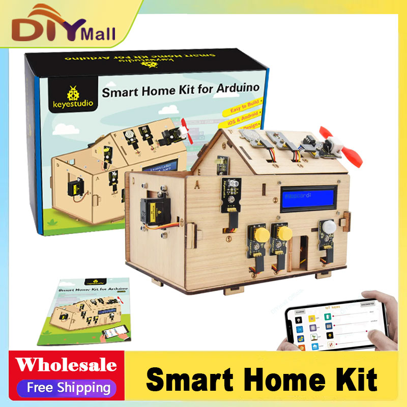 Smart Home Automation Diy - Keyestudio Smart IoT Home Kit mit