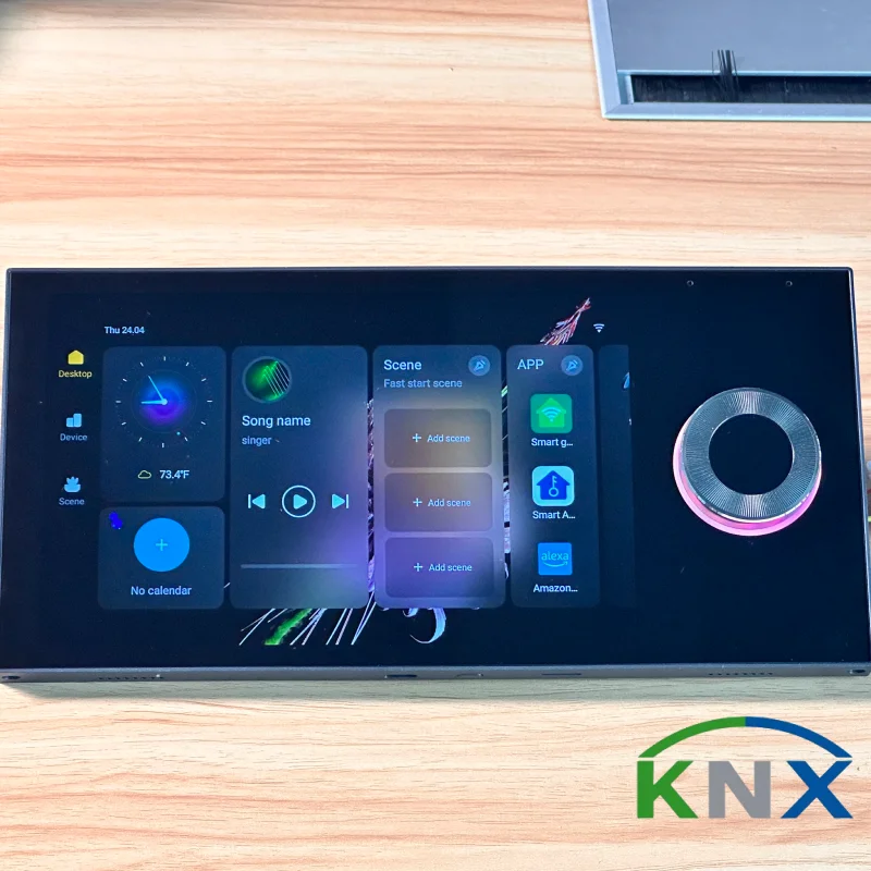 Home Automation System Design - 8-Zoll IPS-Bildschirm 1280*800, M20-KNX Hausautomations-Panel: Standardisiertes