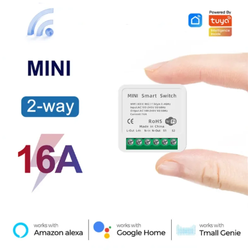 Home Automation Technology - Tuya mini 16a wifi schalter smart