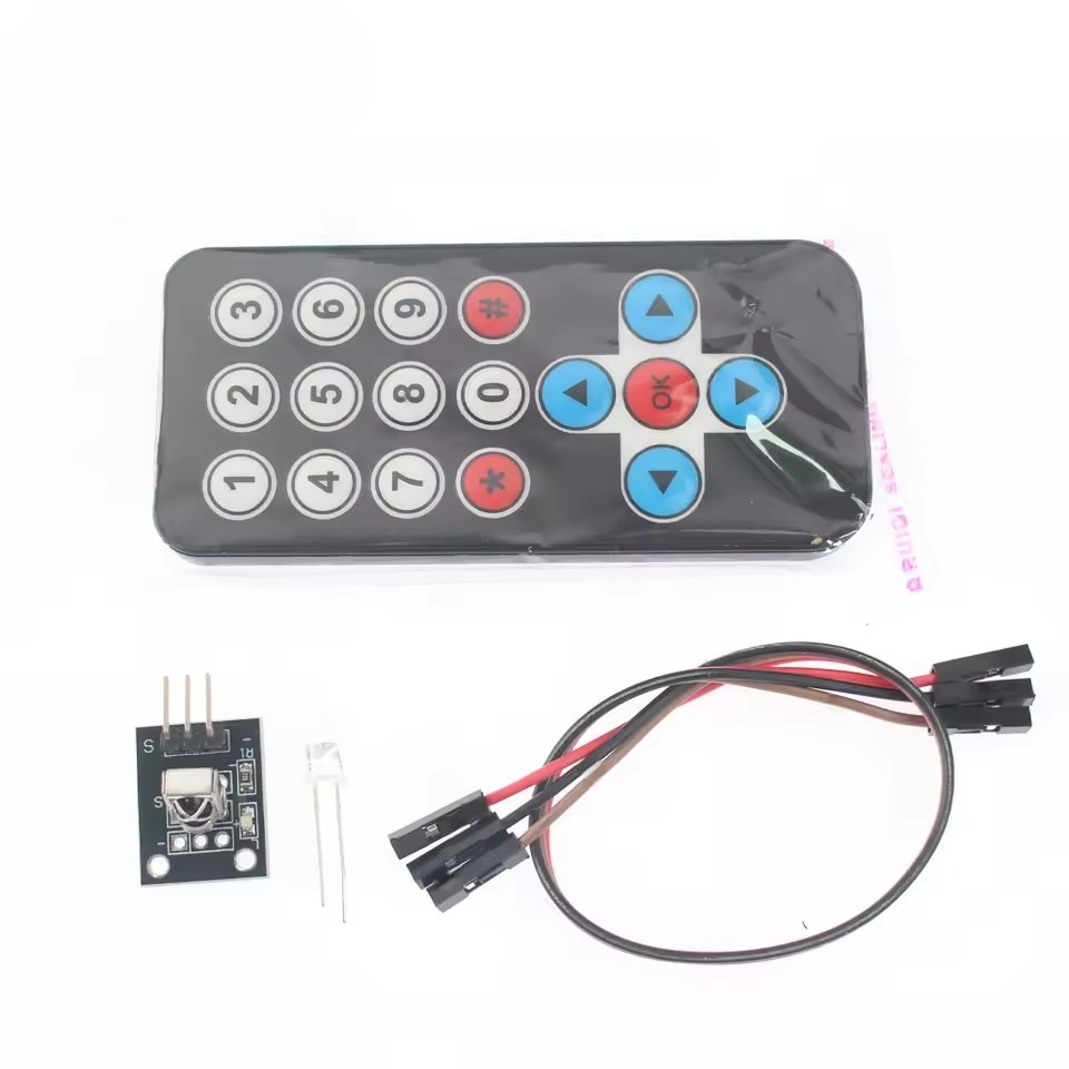 Home Automation With Arduino - HX1838 IR Infrarot-Empfängermodul Drahtlose Fernbedienungssignalempfangsplatine für