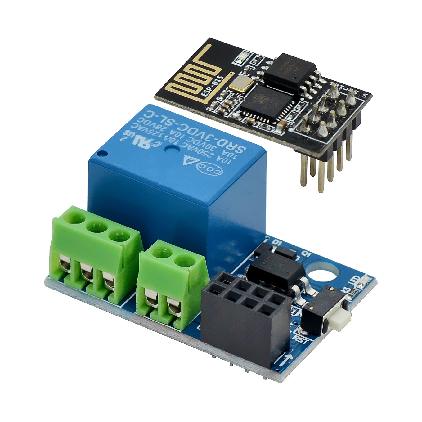 Keys Diy Home Automation Kit With Esp32 - ESP-01S WiFi-Relaismodul 5V 10A Smart Home
