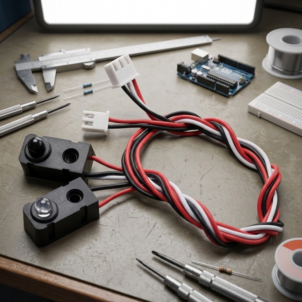 Smart Home Automation Diy - 4 Paar Infrarot-Strahlensensor-Kit, Durchstrahl-IR-Schalter 5V DC