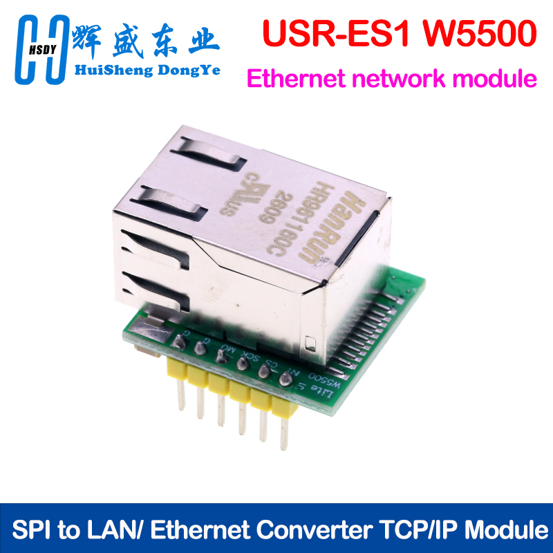 Ethernet Module W5500 - USR-ES1 W5500 Ethernet-Netzwerkmodul Hardware SPI zu