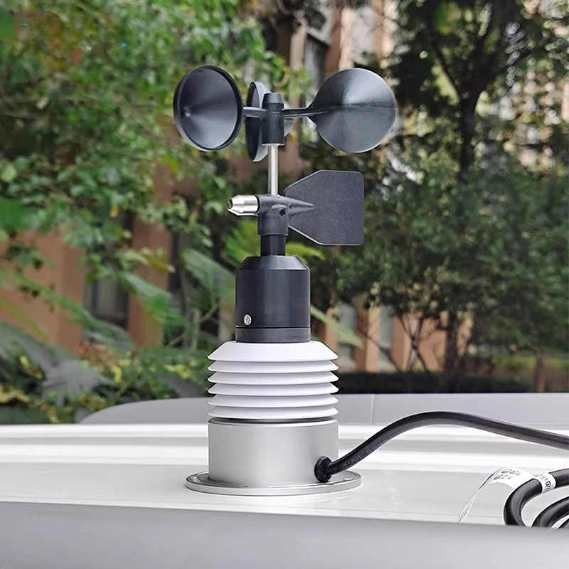 Temperature Humidity Sensor - THPW-NJ 5-in-1 Wetterstation Windsensor Lufttemperatur Luftfeuchtigkeit