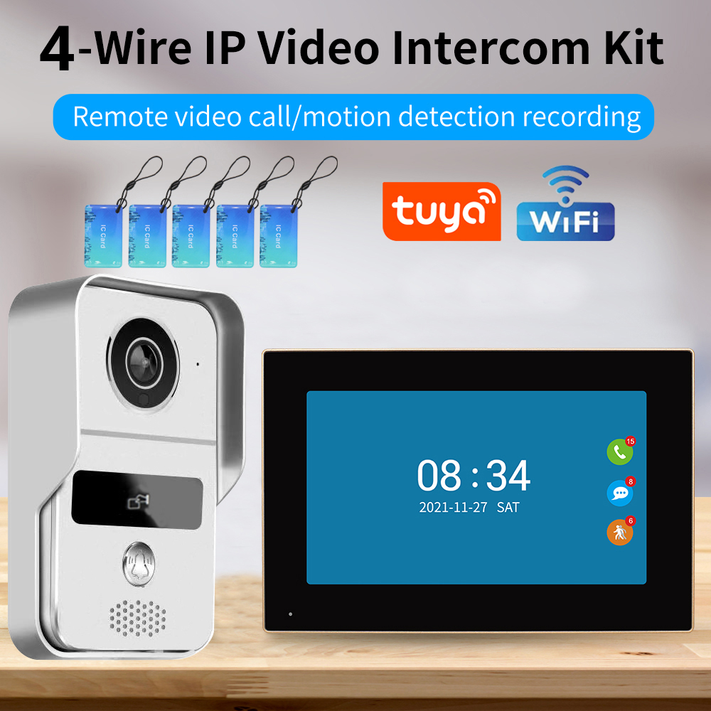 Smart Doorbell Wired - KW02 Wifi Video Türklingel System 1080P