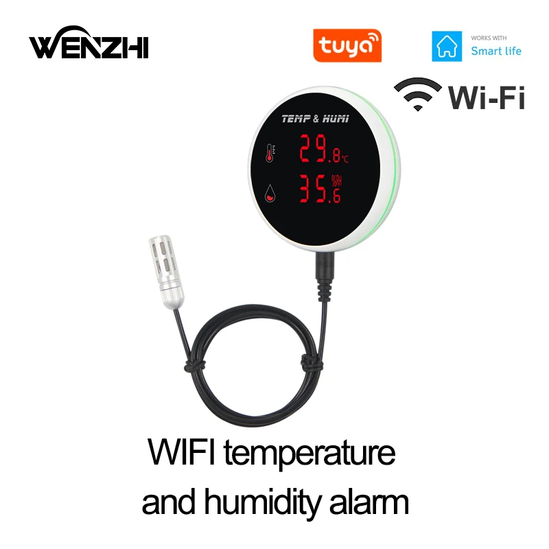 Diy Home Automation Controller - WiFi Temperatursensor Alarm Digitales Umgebungsthermometer Tuya
