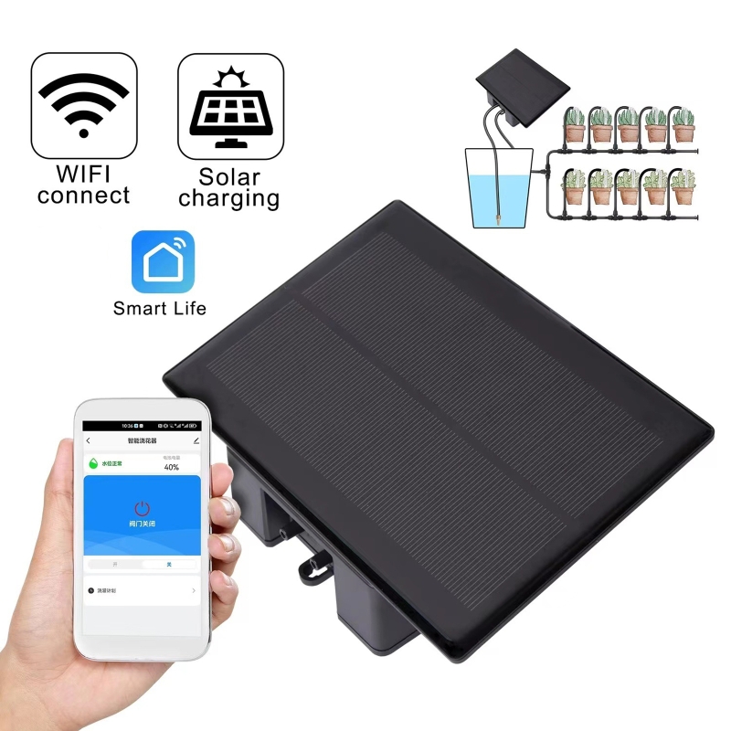 Smart Home Automation Diy - WIFI Solar Automatische Bewässerungsmaschine Kit Mobile