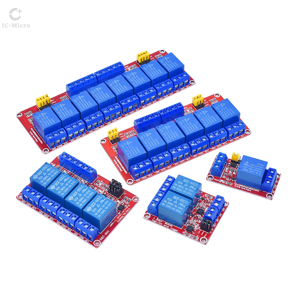 1 2 6 4 8 Kanal 5V 12V 24V Rel – Relay 8 Channel Board Bewertung und Preis