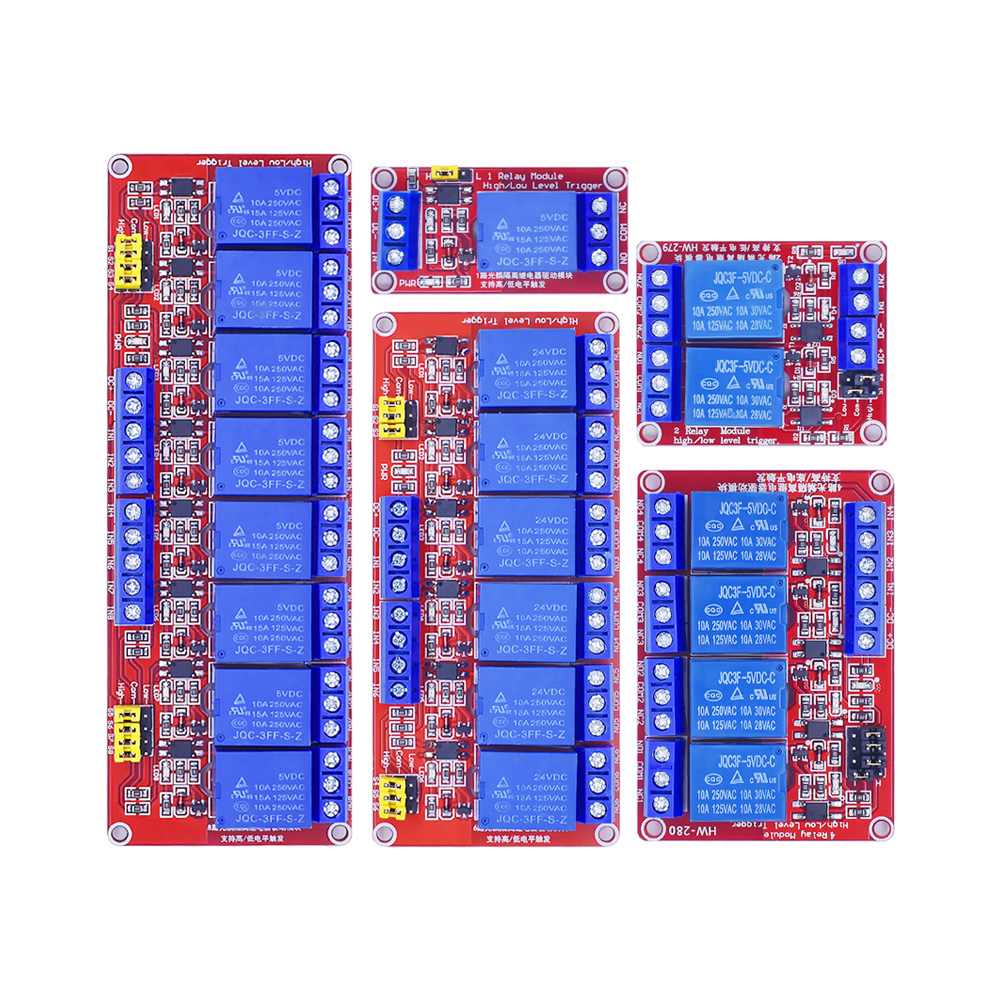 1 2 6 4 8 Kanal 5V 12V 24V Rel – Relay 8 Channel Board Bewertung und Preis