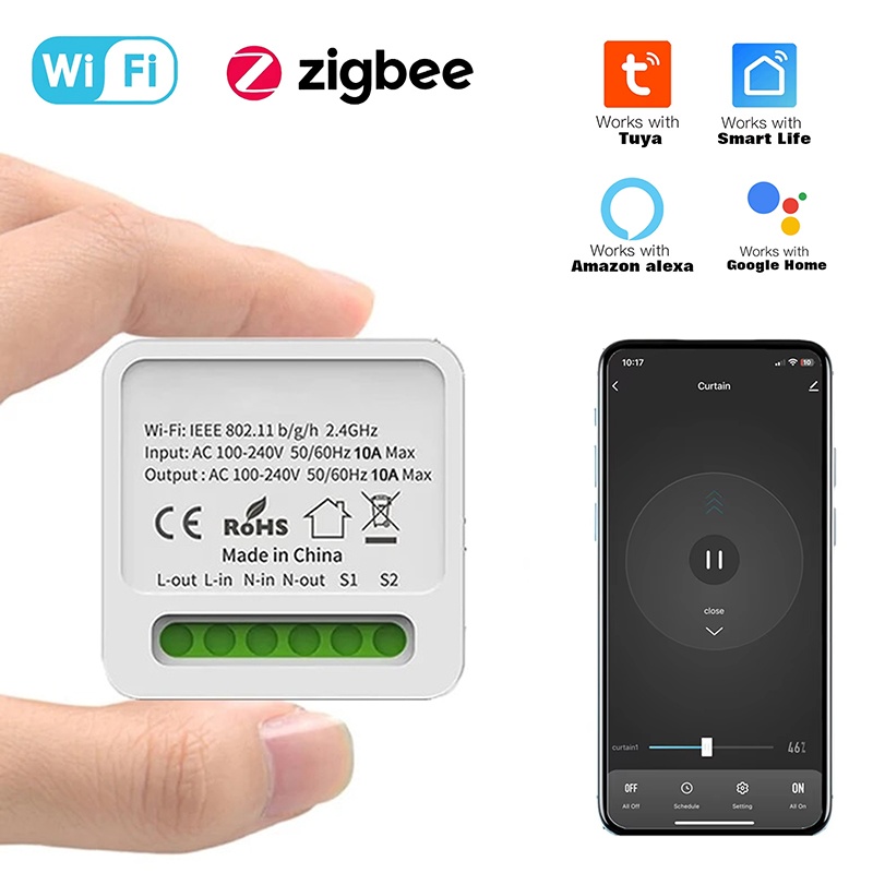 Tuya 16A Mini Wifi Smart Switc – Diy Home Automation Controller Bewertung und Preis
