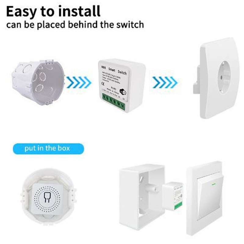 Tuya 16A Mini Wifi Smart Switc – Diy Home Automation Controller Bewertung und Preis