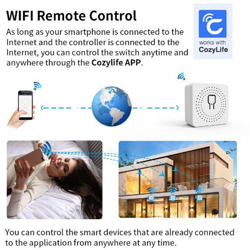 Tuya 16A Mini Wifi Smart Switc – Diy Home Automation Controller Bewertung und Preis