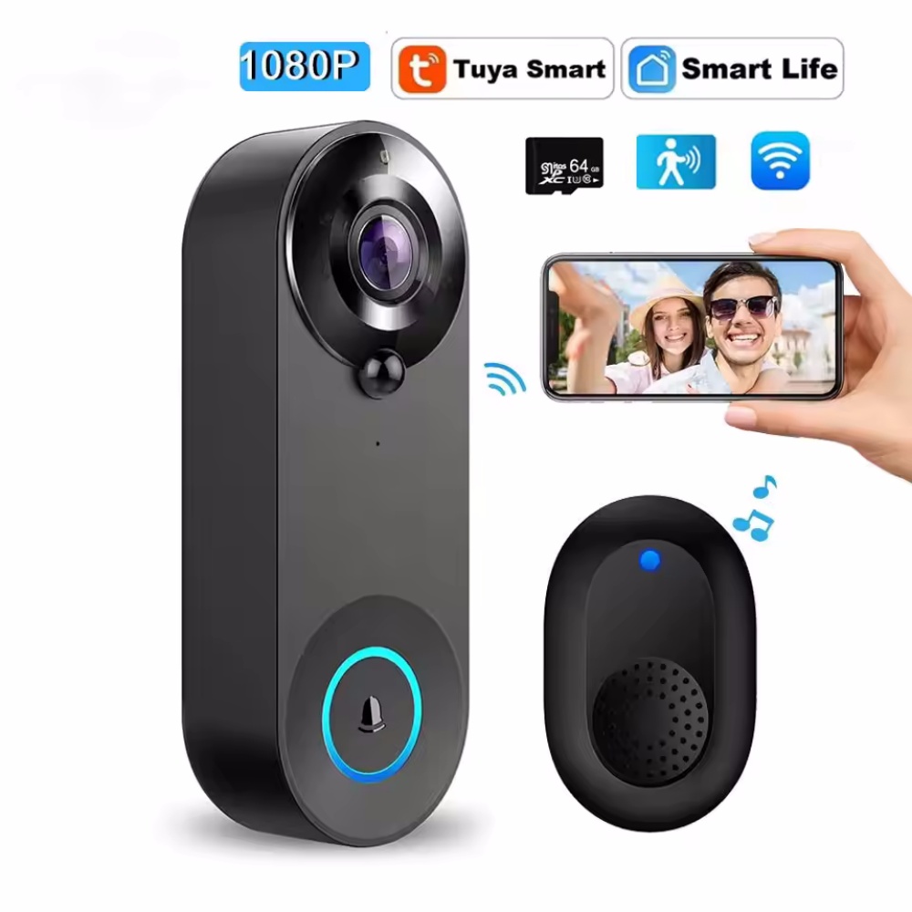 Tuya 1080P Drahtlose WIFI Türk – Smart Doorbell Wired Bewertung und Preis