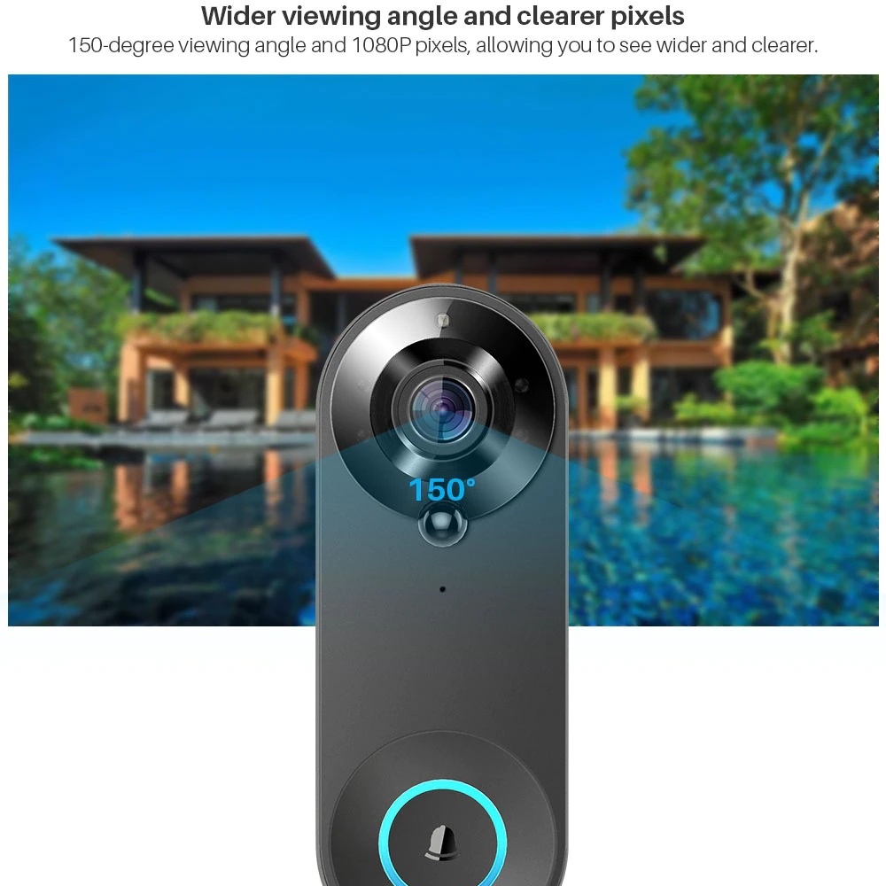 Tuya 1080P Drahtlose WIFI Türk – Smart Doorbell Wired Bewertung und Preis