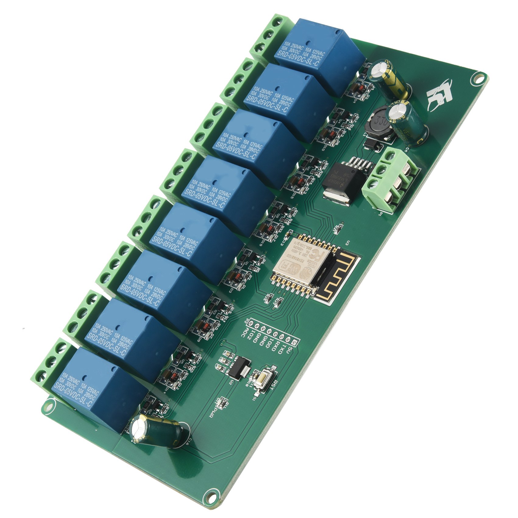 (ABDH) ESP8266 WIFI 8-Kanal-Re – Relay 8 Channel Board Bewertung und Preis