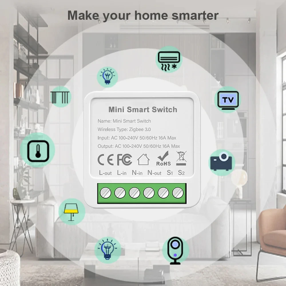 Mini WLAN Zigbee3.0 Smart Swit – Smart Home Automation Diy Bewertung und Preis