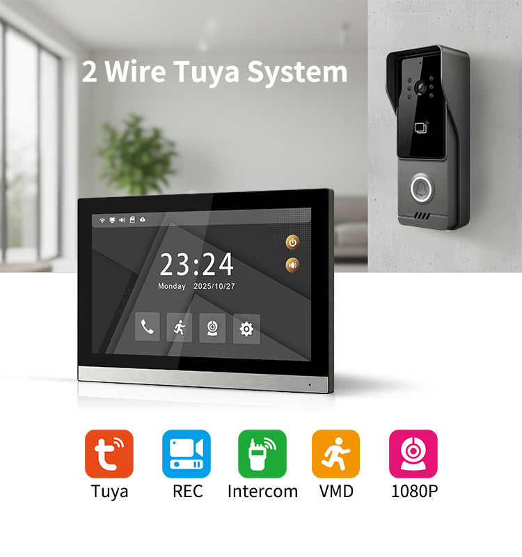2-Draht-Video-Gegensprechanlag – Smart Doorbell Wired Bewertung und Preis