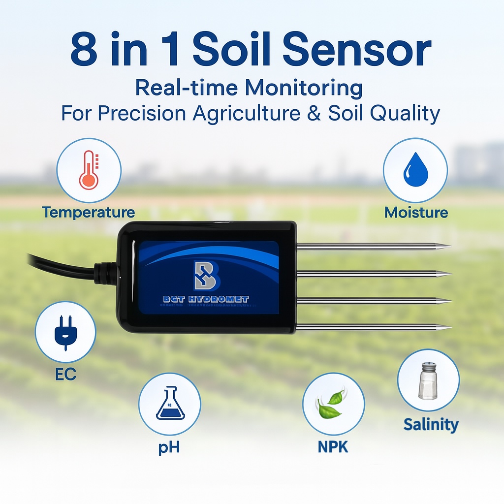 8-in-1 digitaler Bodensensor,  – Temperature Humidity Sensor Bewertung und Preis