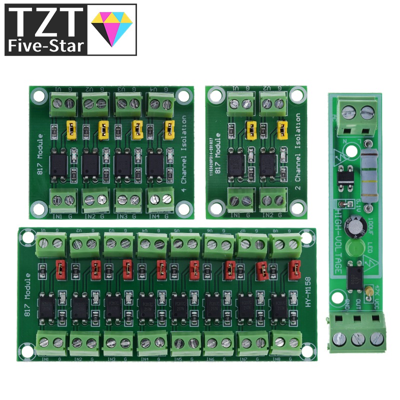 PC817 1 2 4 8-Kanal-Optokopple – Relay 8 Channel Board Bewertung und Preis