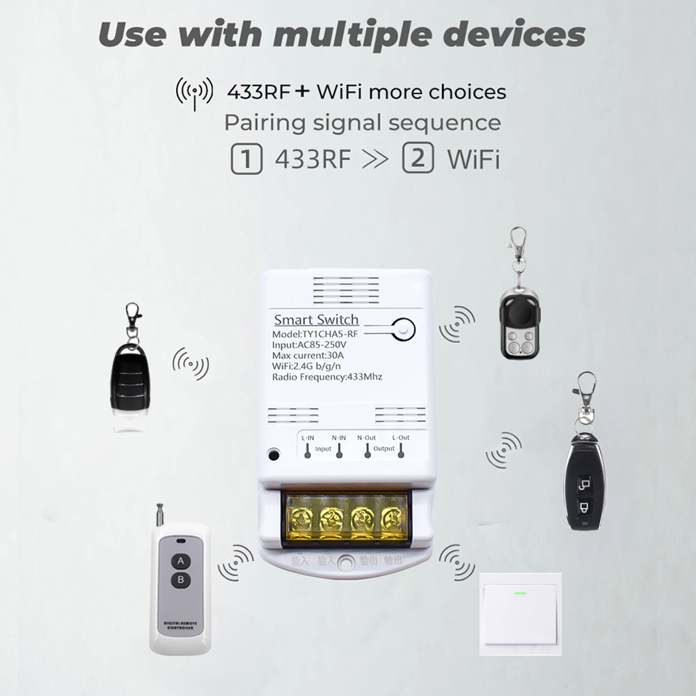 Wifi 30A 6600W 4000W Tuya Smar – Home Automation Technology Bewertung und Preis