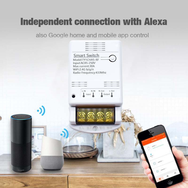 Wifi 30A 6600W 4000W Tuya Smar – Home Automation Technology Bewertung und Preis