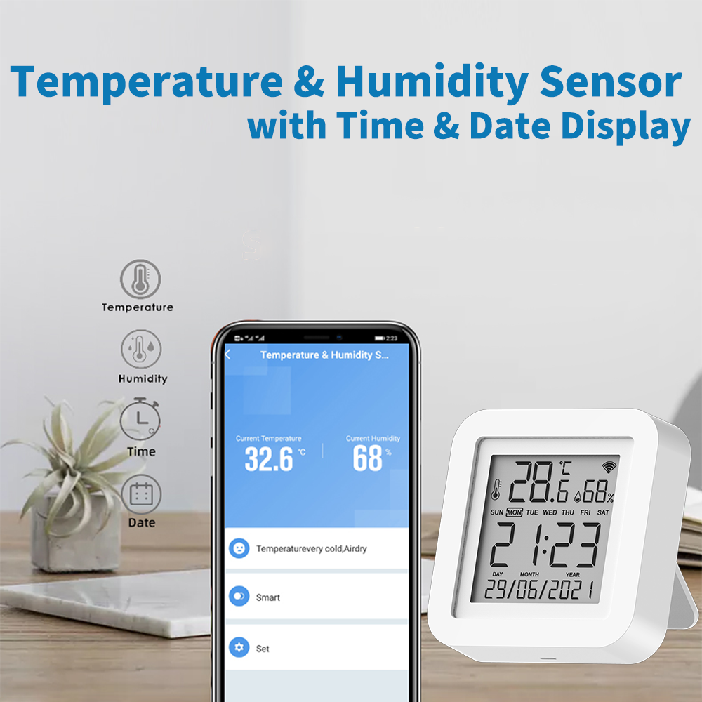 Tuya WIFI Temperatur- und Feuc – Home Automation Technology Bewertung und Preis