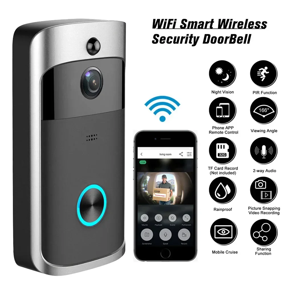 720P HD Smart Home Wireless WI – Smart Doorbell Wired Bewertung und Preis