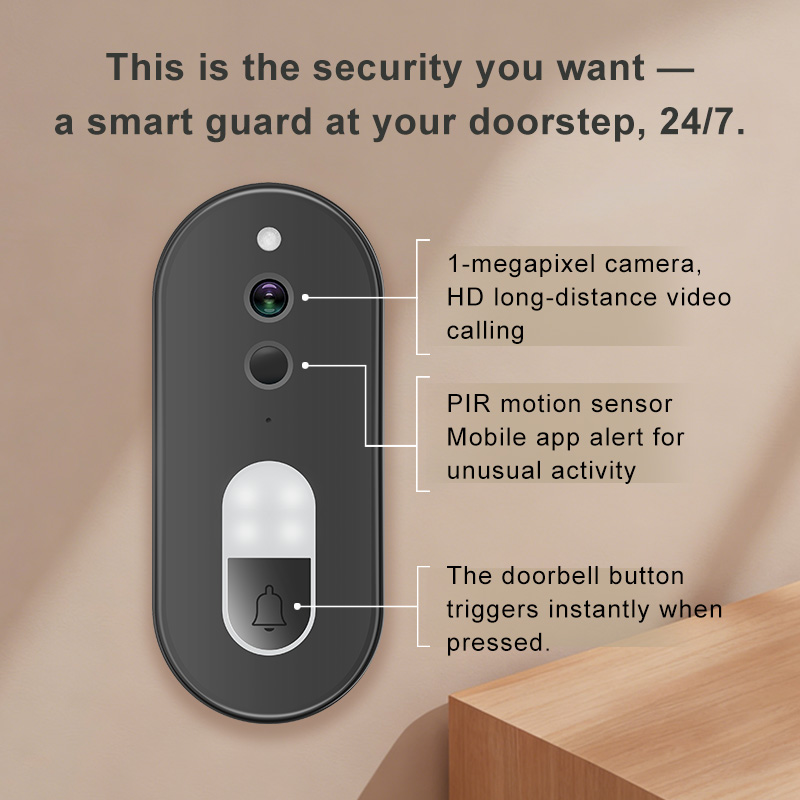 WLAN-Video-Türklingel Kompatib – Smart Doorbell Wired Bewertung und Preis