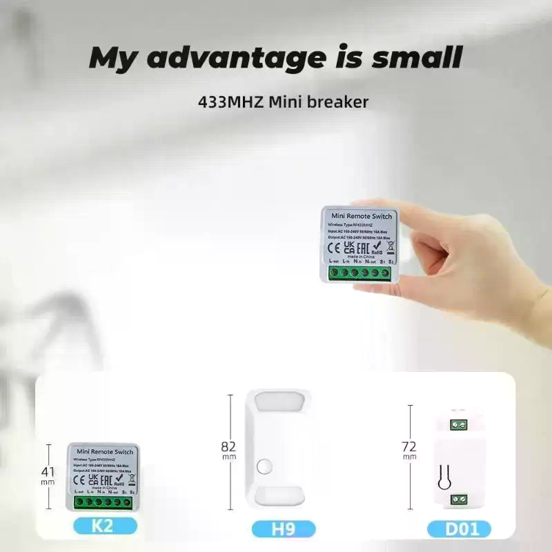 RF 433 MHz Smart Switch Mini D – Diy Home Automation Controller Bewertung und Preis