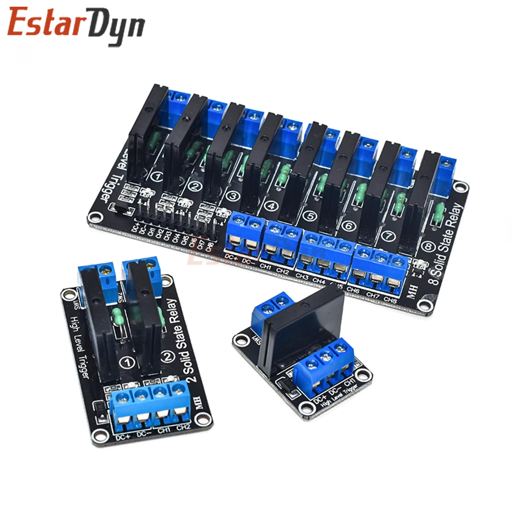 5V 1 2 4 8 Kanal SSR G3MB-202P – Ethernet Module W5500 Bewertung und Preis