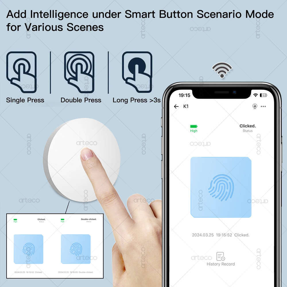Zigbee-Tasten-Szenenschalter,  – Home Automation Technology Bewertung und Preis