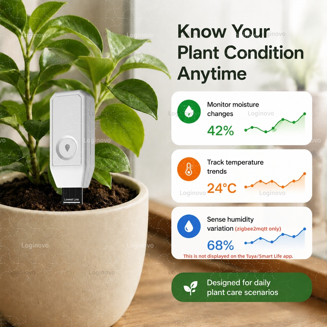 Tuya Zigbee Bodenfeuchtigkeits – Home Automation Technology Bewertung und Preis