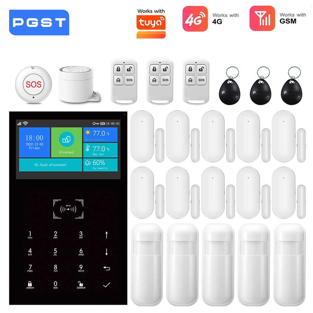 4G GSM WLAN-Alarmsystem Kompat – Smart Home Automation Diy Bewertung und Preis
